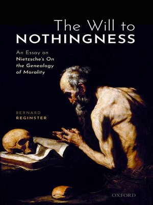 cover image of The Will to Nothingness